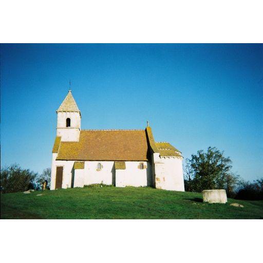 The beautiful St Agathe chapel where Jay 'popped the question' !
