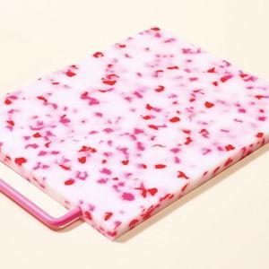 Large Cutting Board - Pink/White