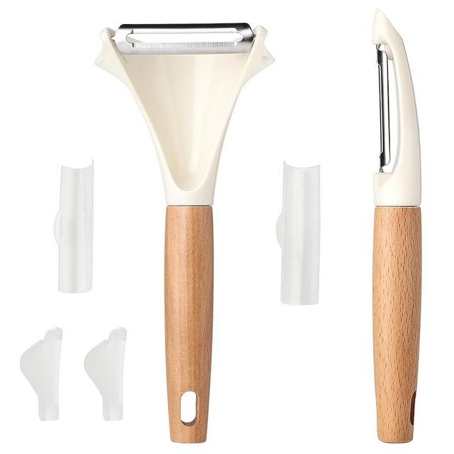 Potato Peelers Stainless Steel Swivel Peelers Y-Shaped and I-Shaped Peeler Set of 2,Vegetable Carrot Fruit Peelers for Kitchen