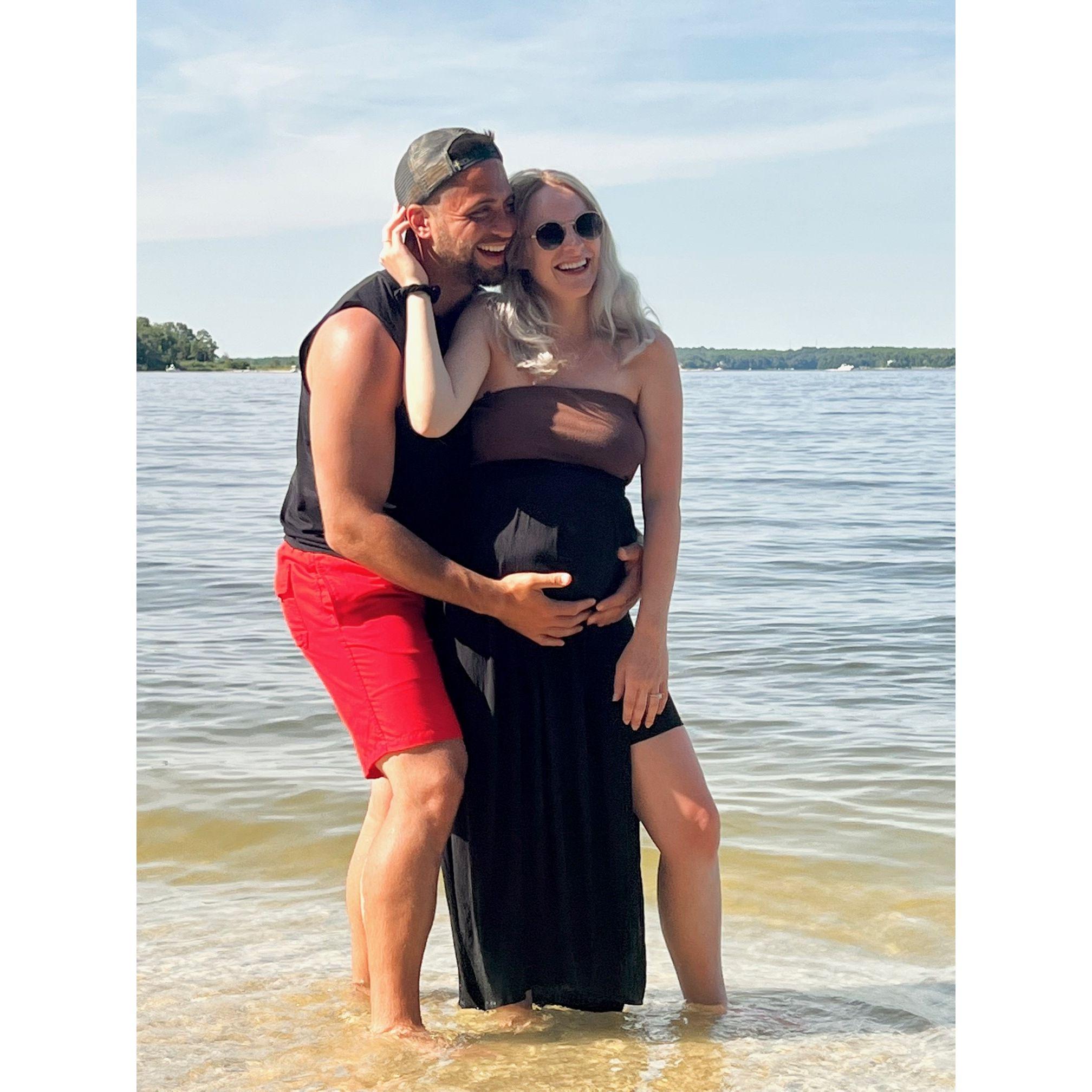 And third 4th of July - PREGNANT!