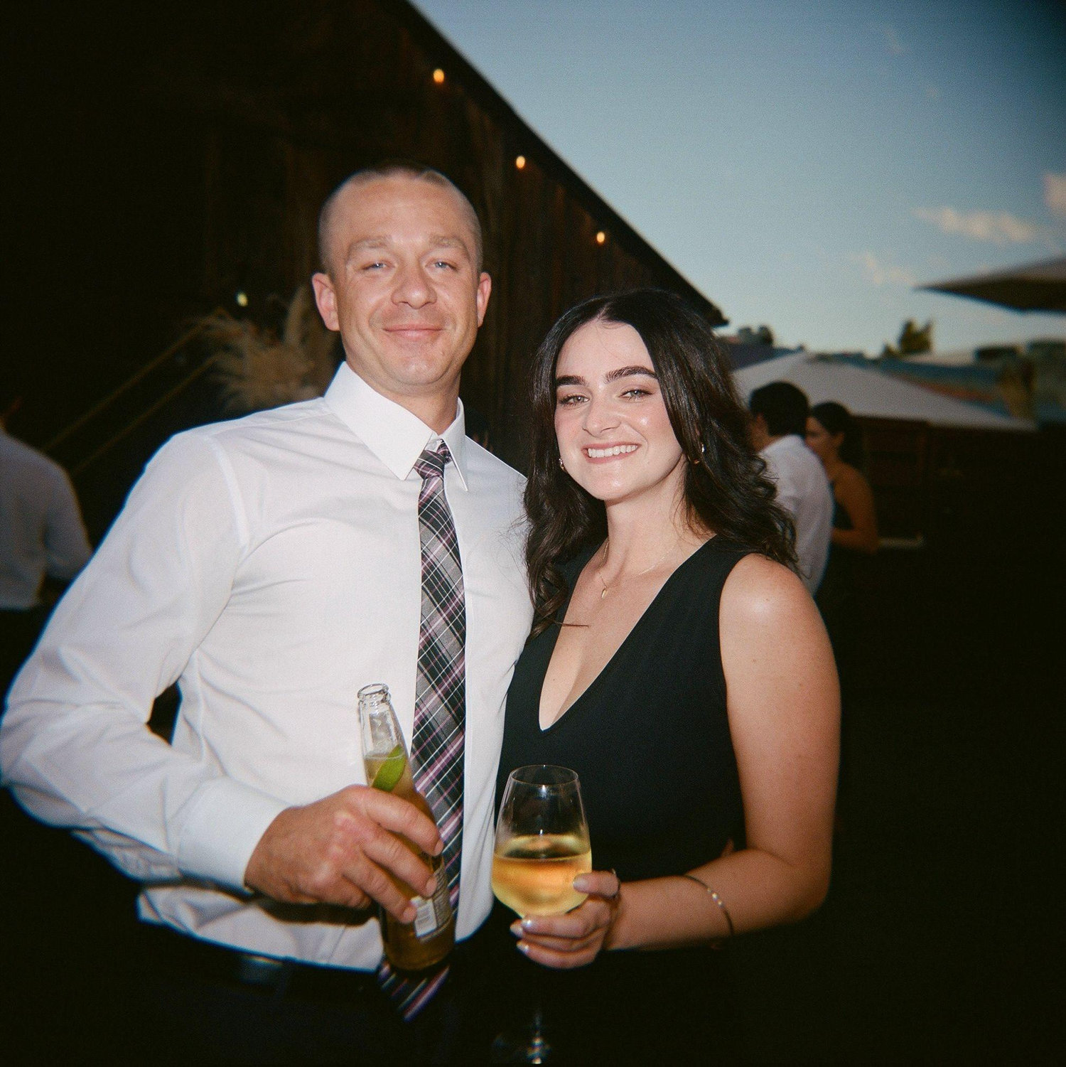 Missy and Brandon's wedding guests in San Luis Obispo
