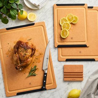 Plant Fiber 4-Piece Cutting Board Set