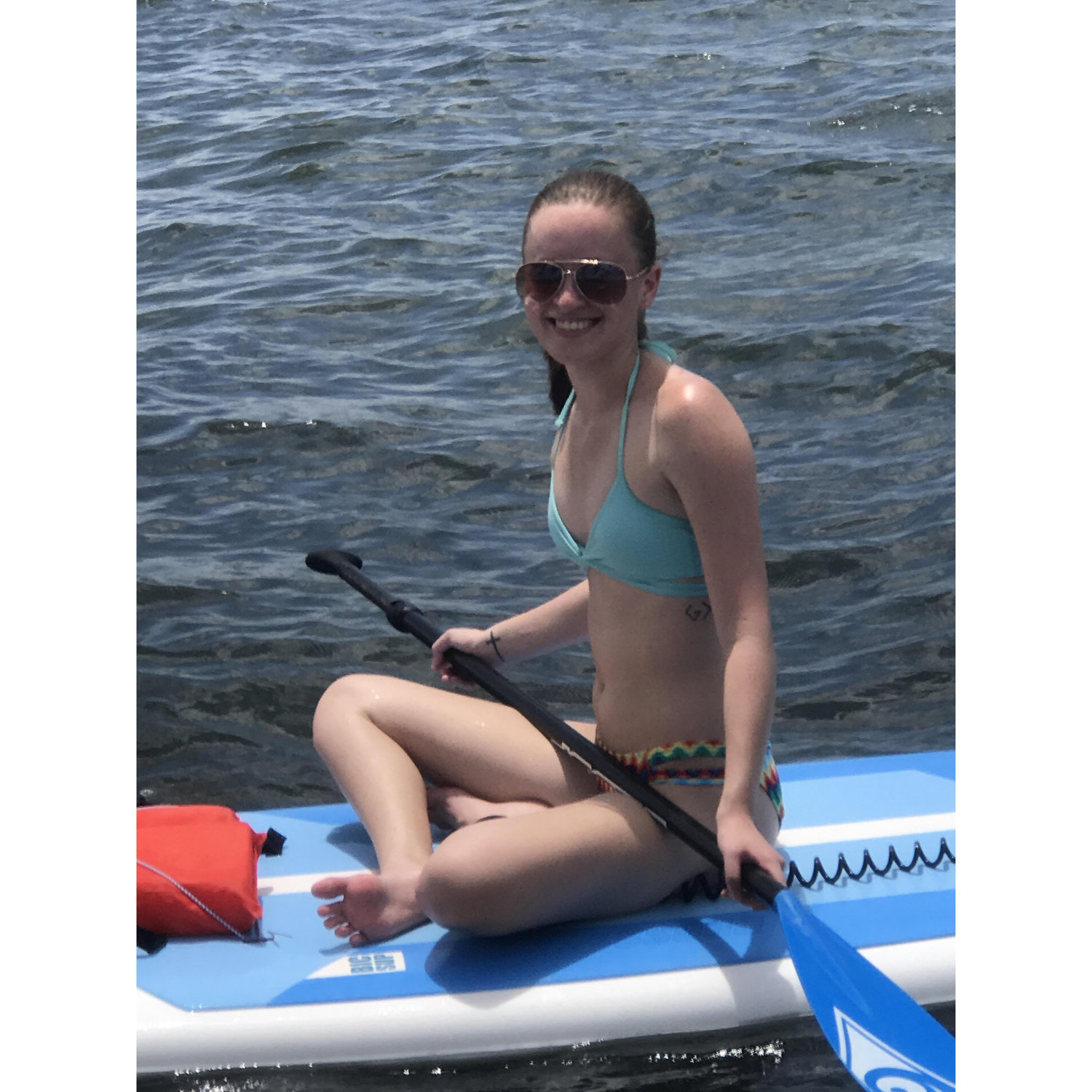 Paddle boarding in Tampa!
