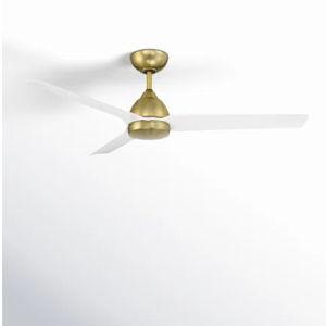 54" Mocha 3 - Blade Outdoor/Indoor Smart Propeller Ceiling Fan with Remote Control Included | Joss & Main