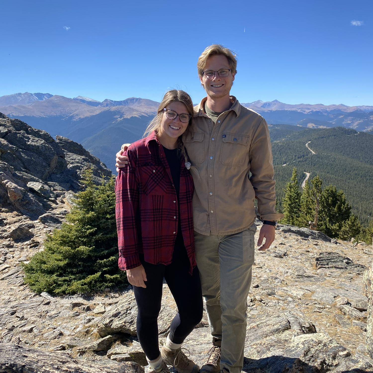 Chief Mountain summit in Idaho Springs, CO