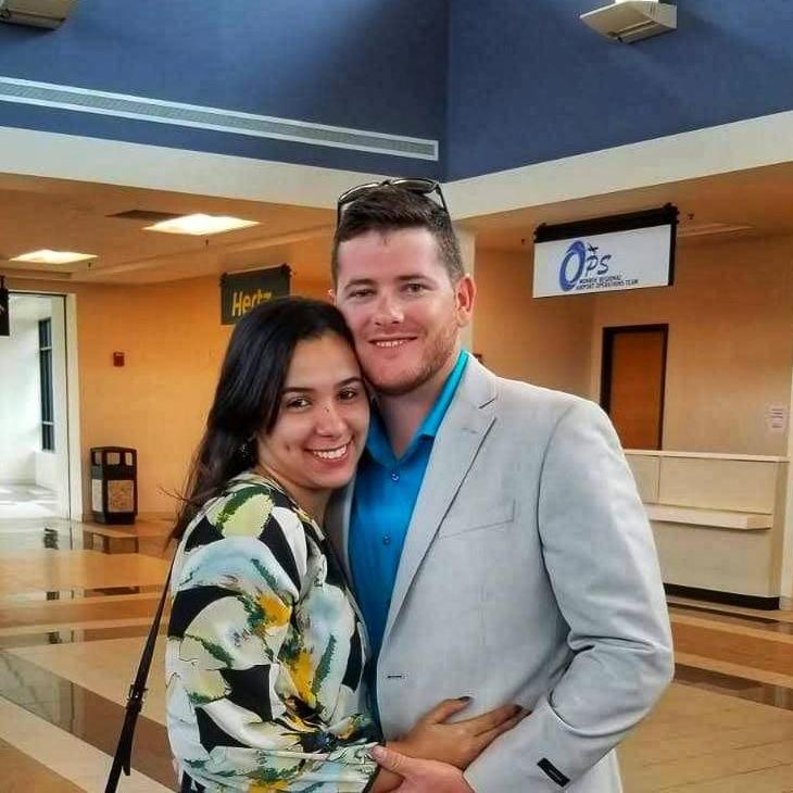 After 1 year and 3 months apart, we were finally together again, and this time will be forever.