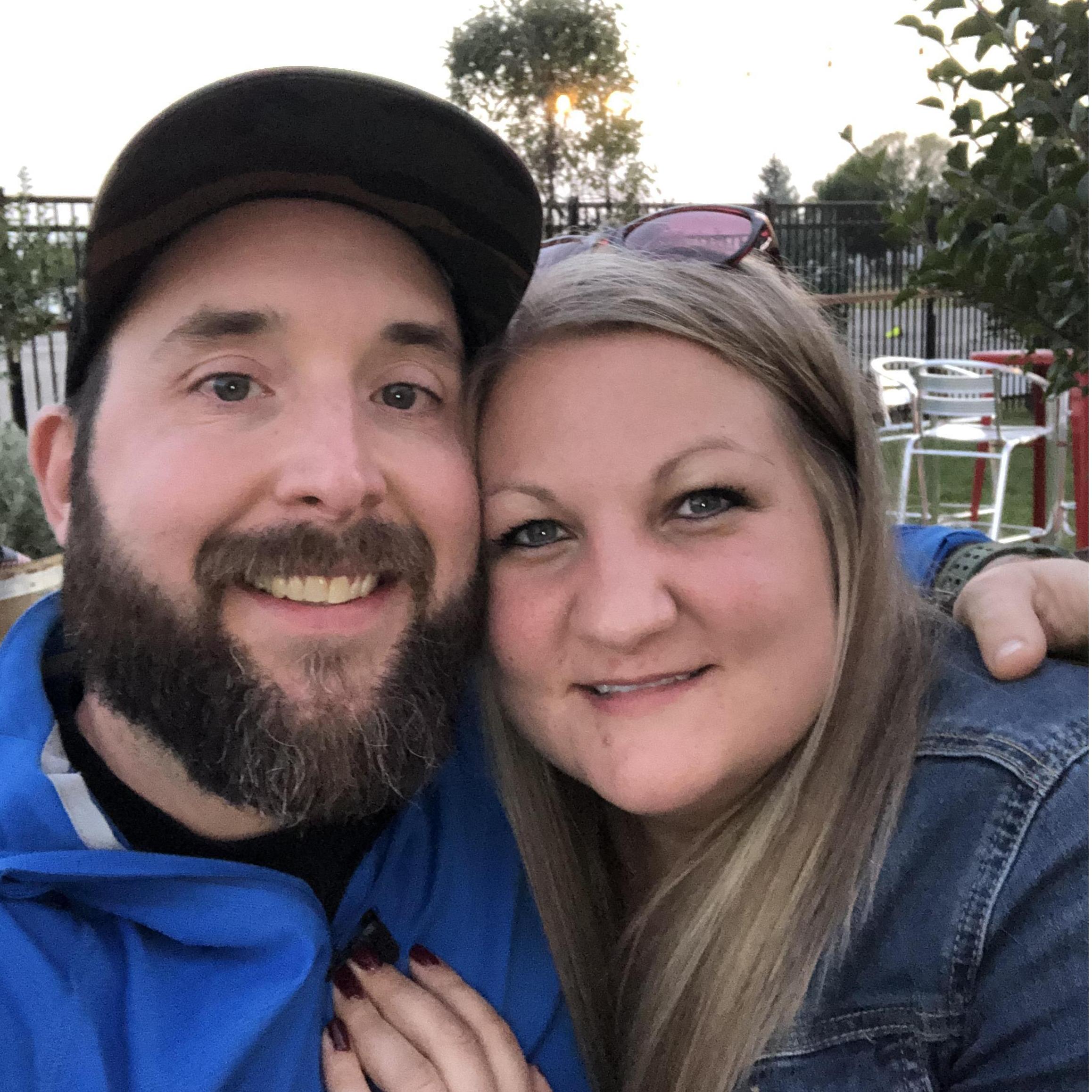 A night out at our favorite brewery, Badger State. 🍺