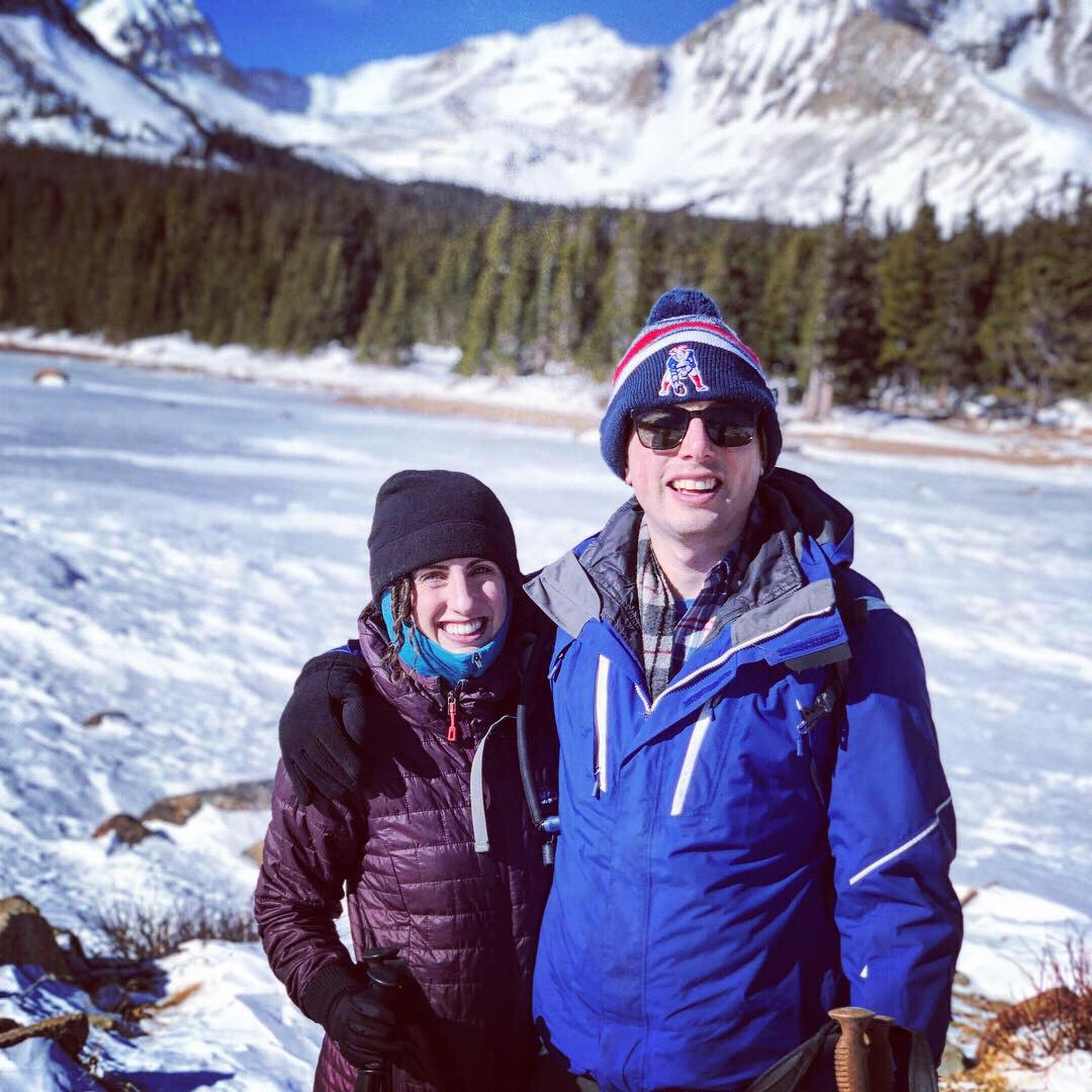 Spending the weekend with Jeff in Colorado - hiking around Brainard Lake