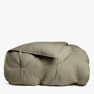 Organic Cotton Puff Comforter - Moss