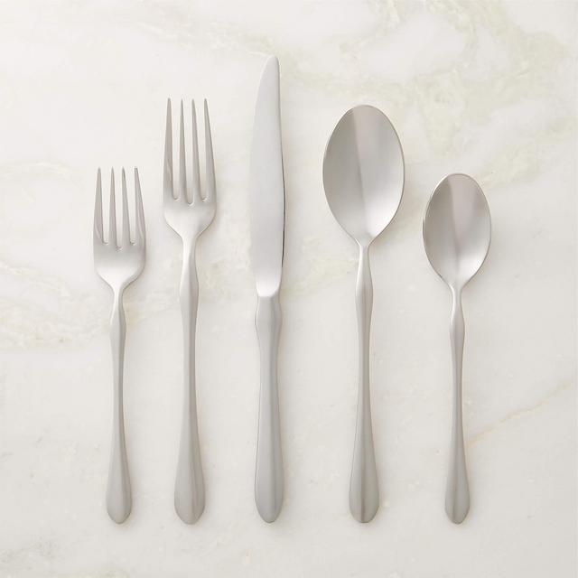 Cameron 20-Piece Polished Stainless Steel Flatware Set