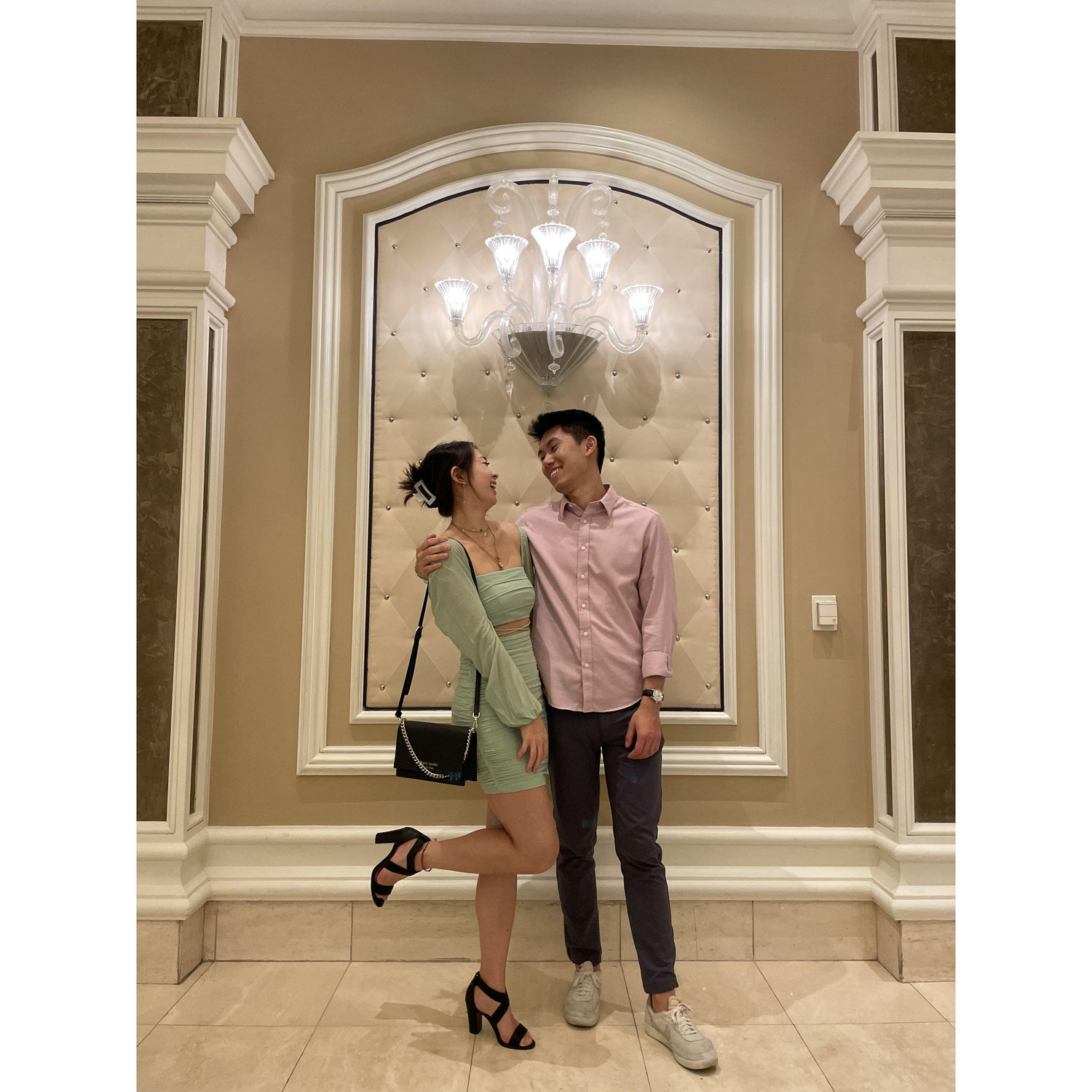 First time in Vegas together!