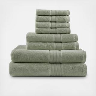 Signature Cotton 8-Piece Towel Set