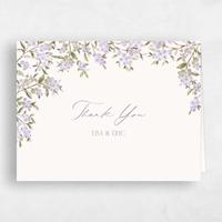 Purple Wedding Thank You - Allegra Landscape