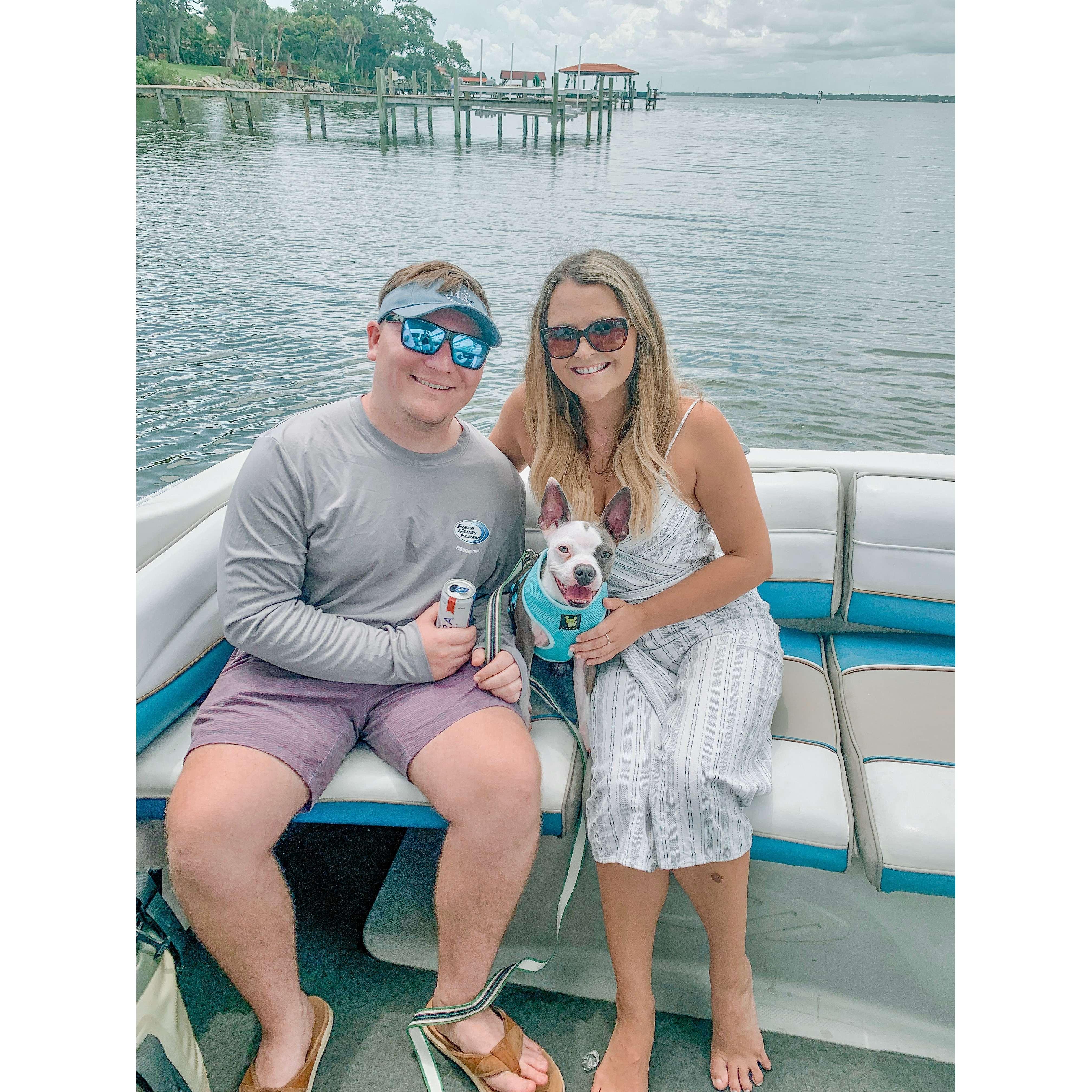 Our first weekend with Winston 