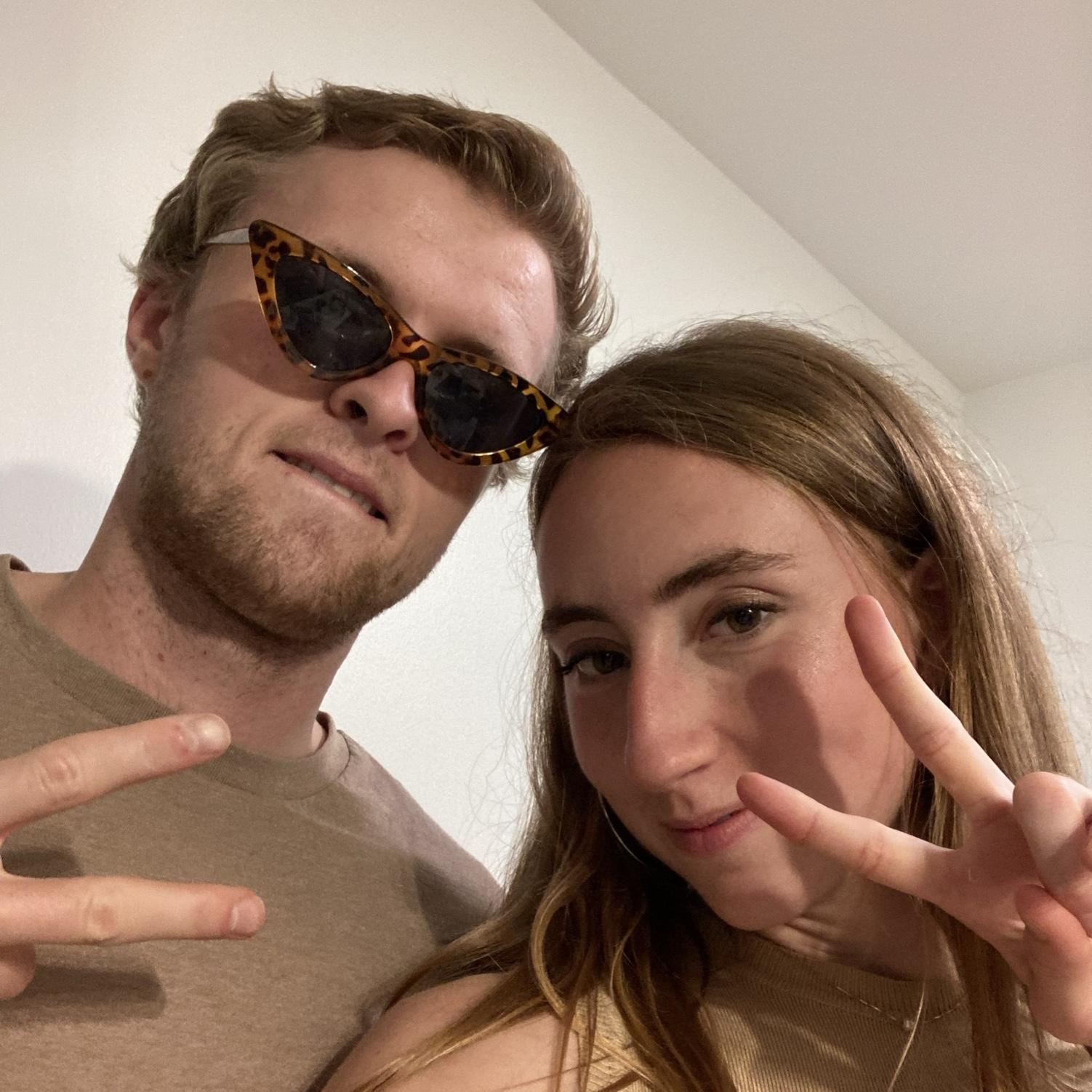 Our second ever photo together, two weeks into school. Clearly already fast-friends.