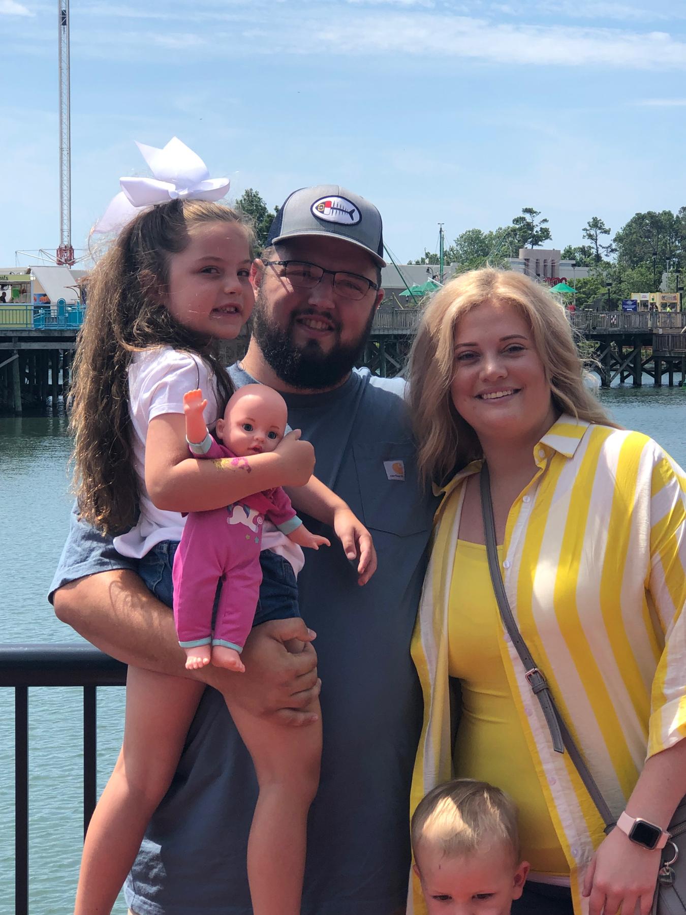 Our first family vacation together