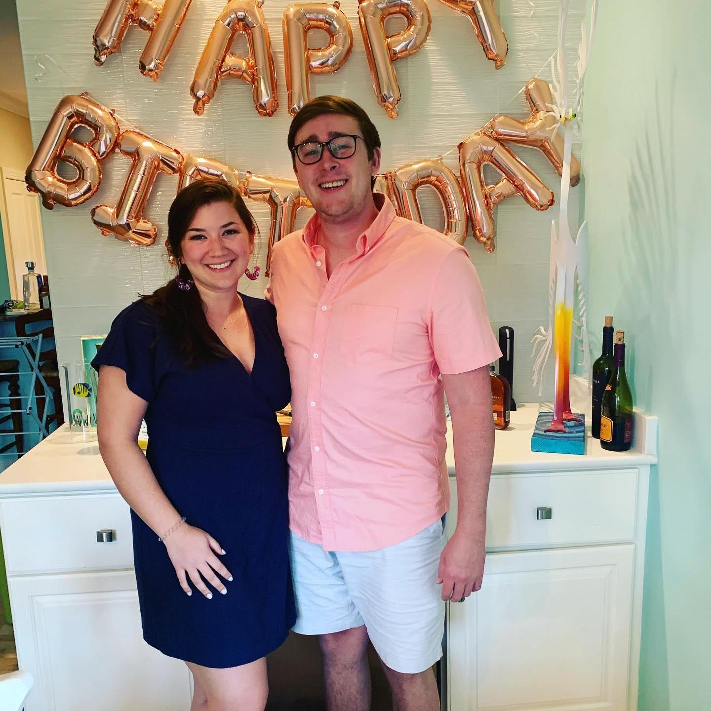 This was Allie's 26th birthday at Alexis's beach house
