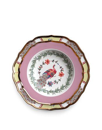 Soup and Dinner Plates Set of 2 in Pavone