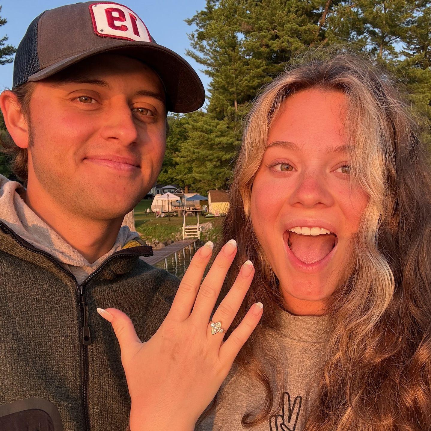 Right after I said "YES!"