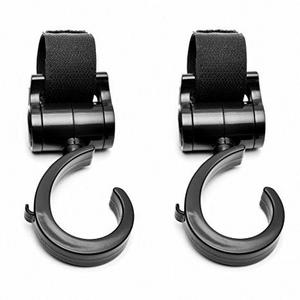 Stroller Hook - 2 Pack of Multi Purpose Hooks - Hanger for Baby Diaper Bags, Groceries, Clothing, Purse - Great Accessory for Mommy...