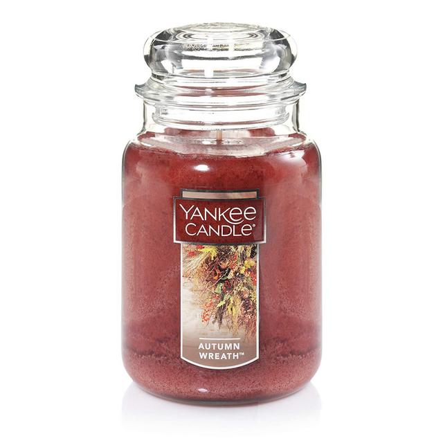 Yankee Candle Company - Yankee Candle Large Jar Candle, Autumn Wreath