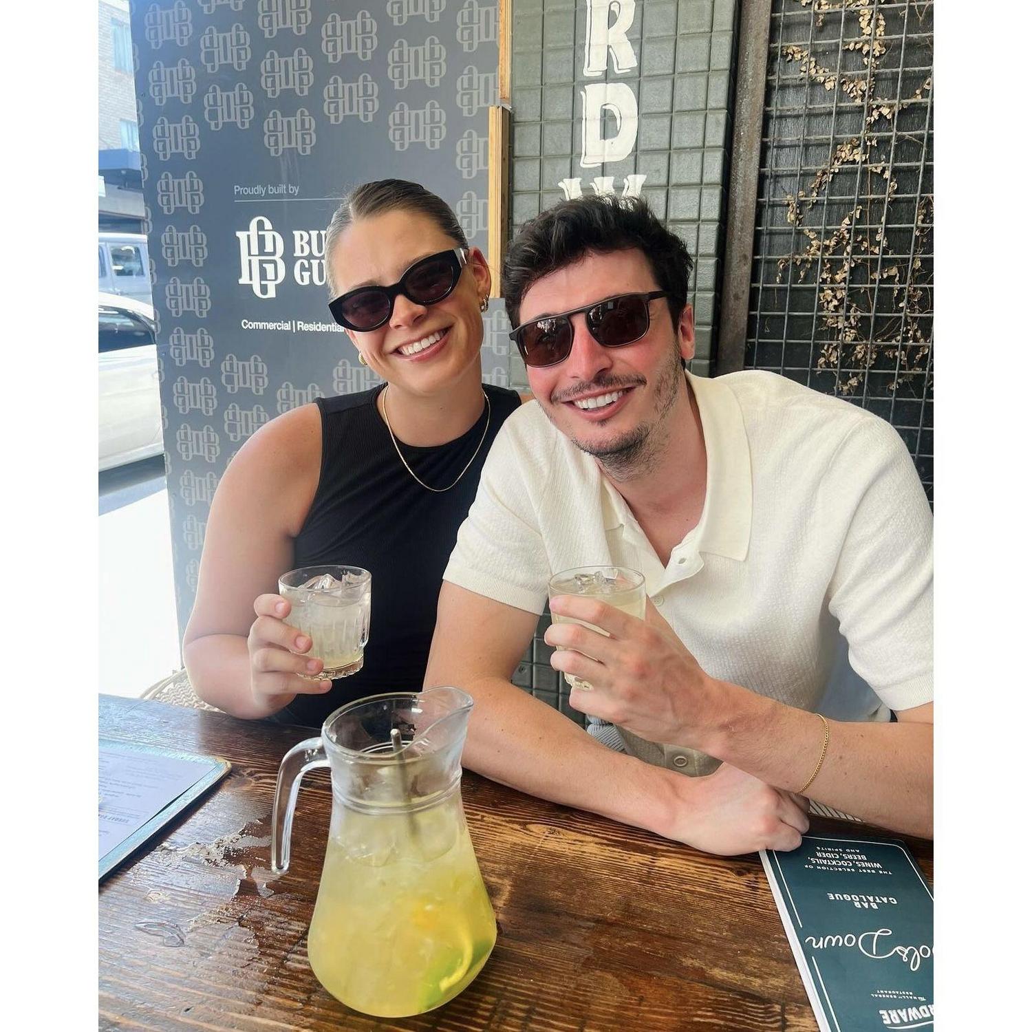 Drinks in Bondi Beach, Australia