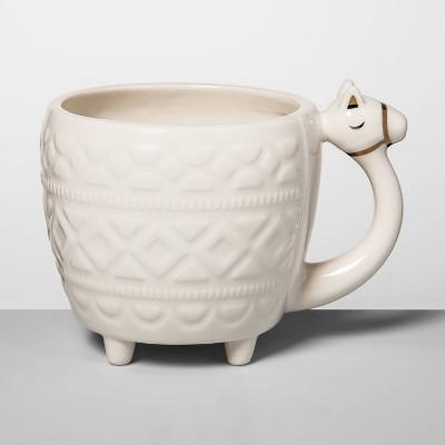 14oz Stoneware Camel Mug Cream - Opalhouse™