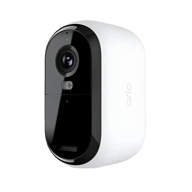 Arlo Essential Spotlight Camera, Wireless Security Camera, Outdoor Camera HD (2nd Gen),1080p Video, Color Night Vision, Direct to WiFi No Hub Needed, Surveillance cam, White