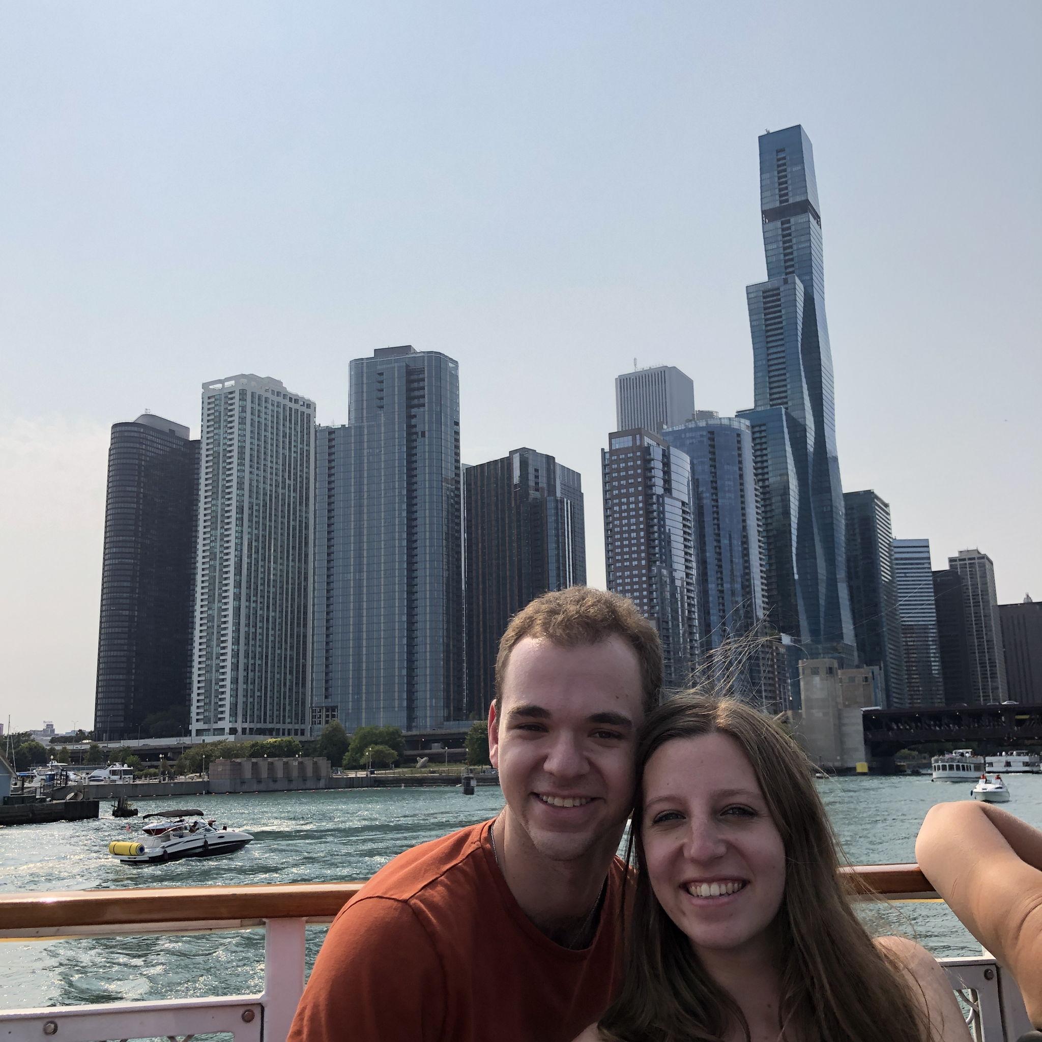 On the Chicago Architecture River Tour ⚲ Chicago, IL
