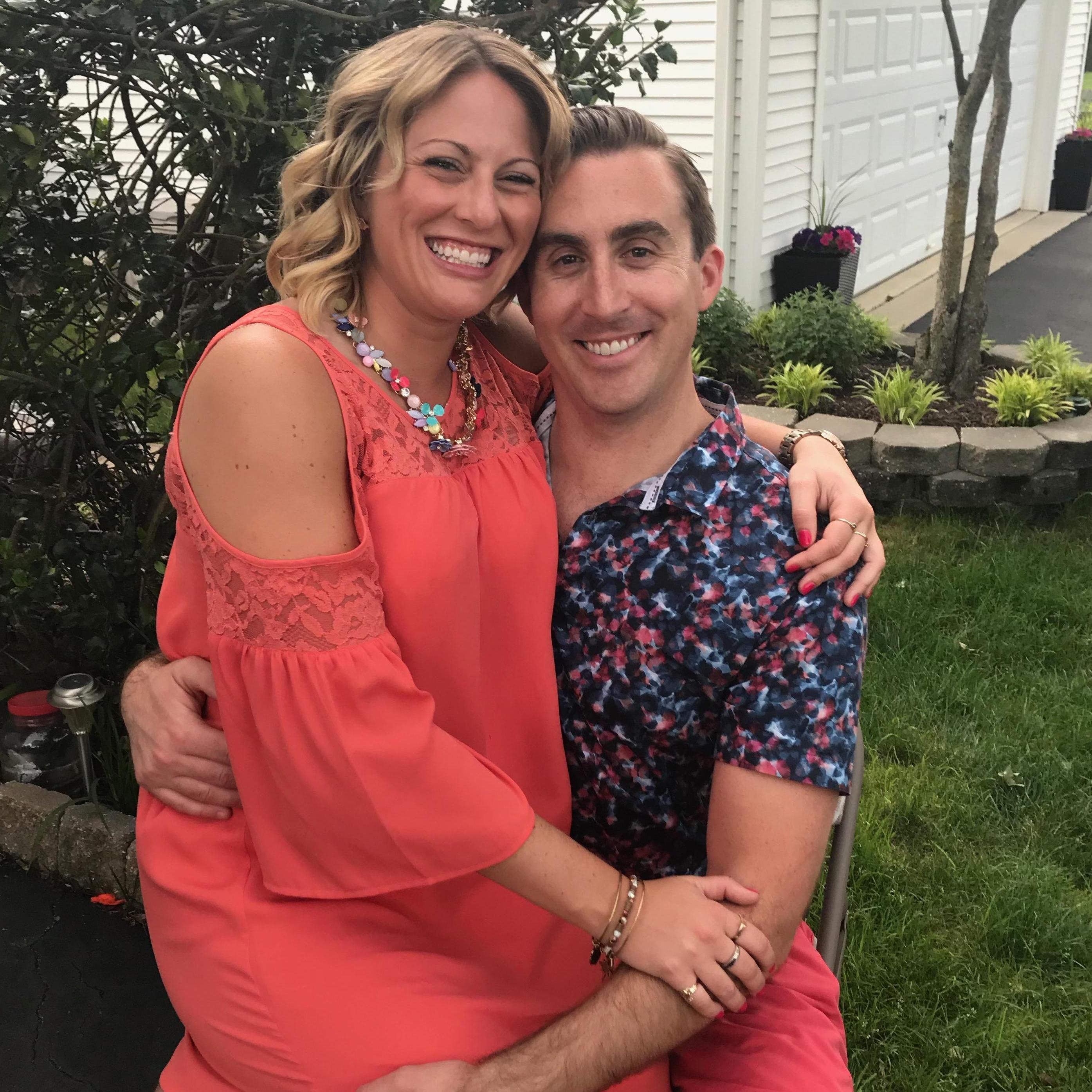 Time with family in New Jersey