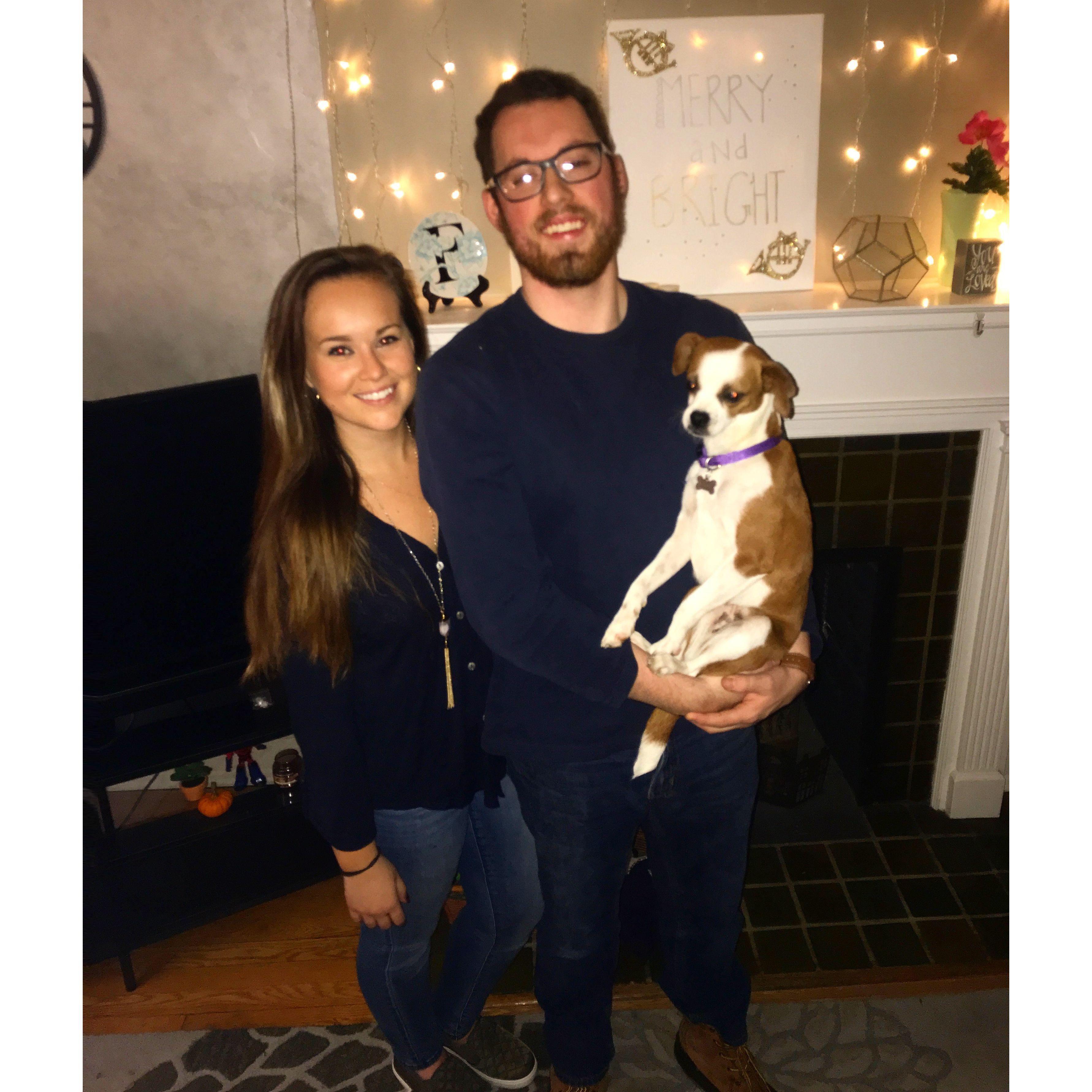 2018 First official Christmas together.