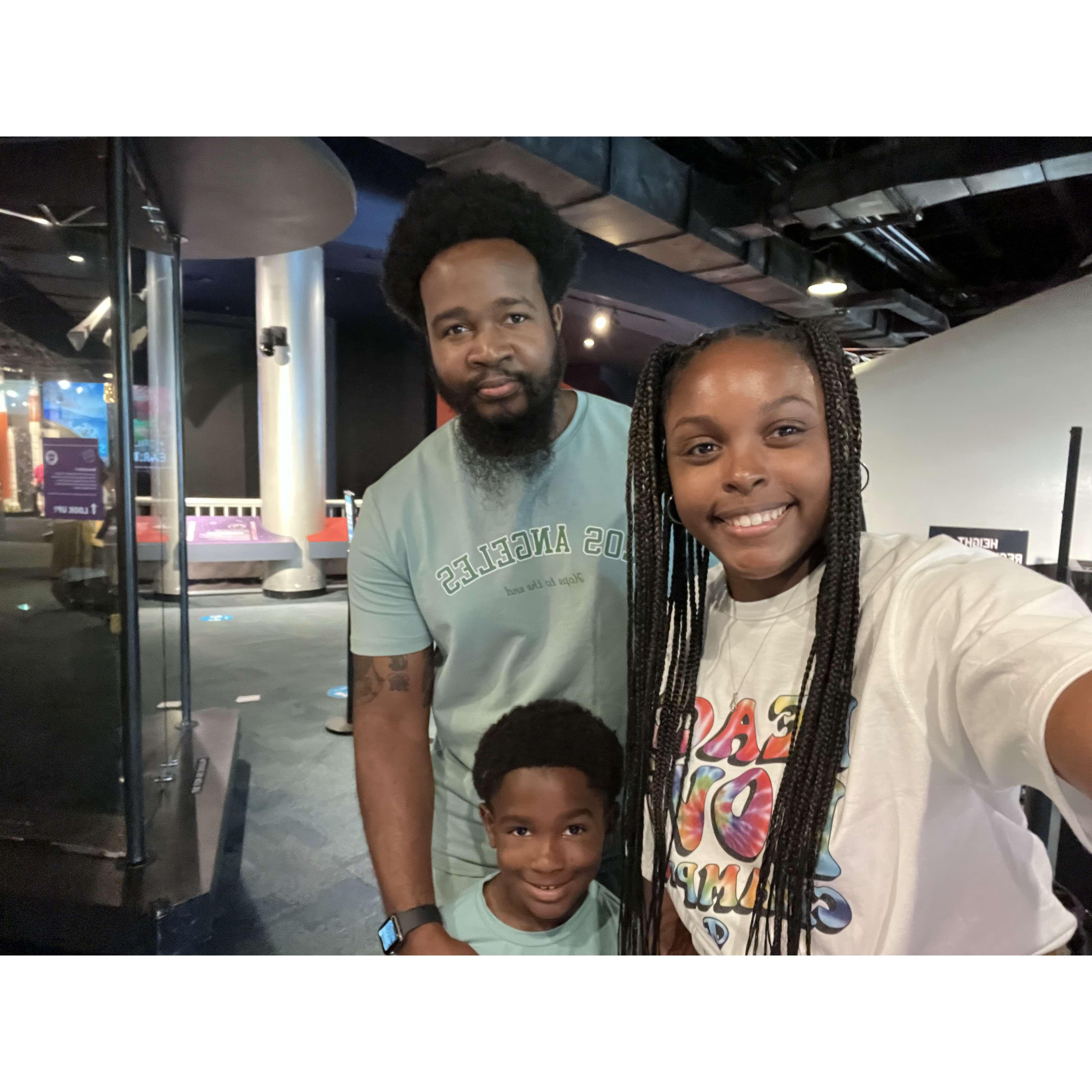 Day at the Museum of Science and Industry with the faves!