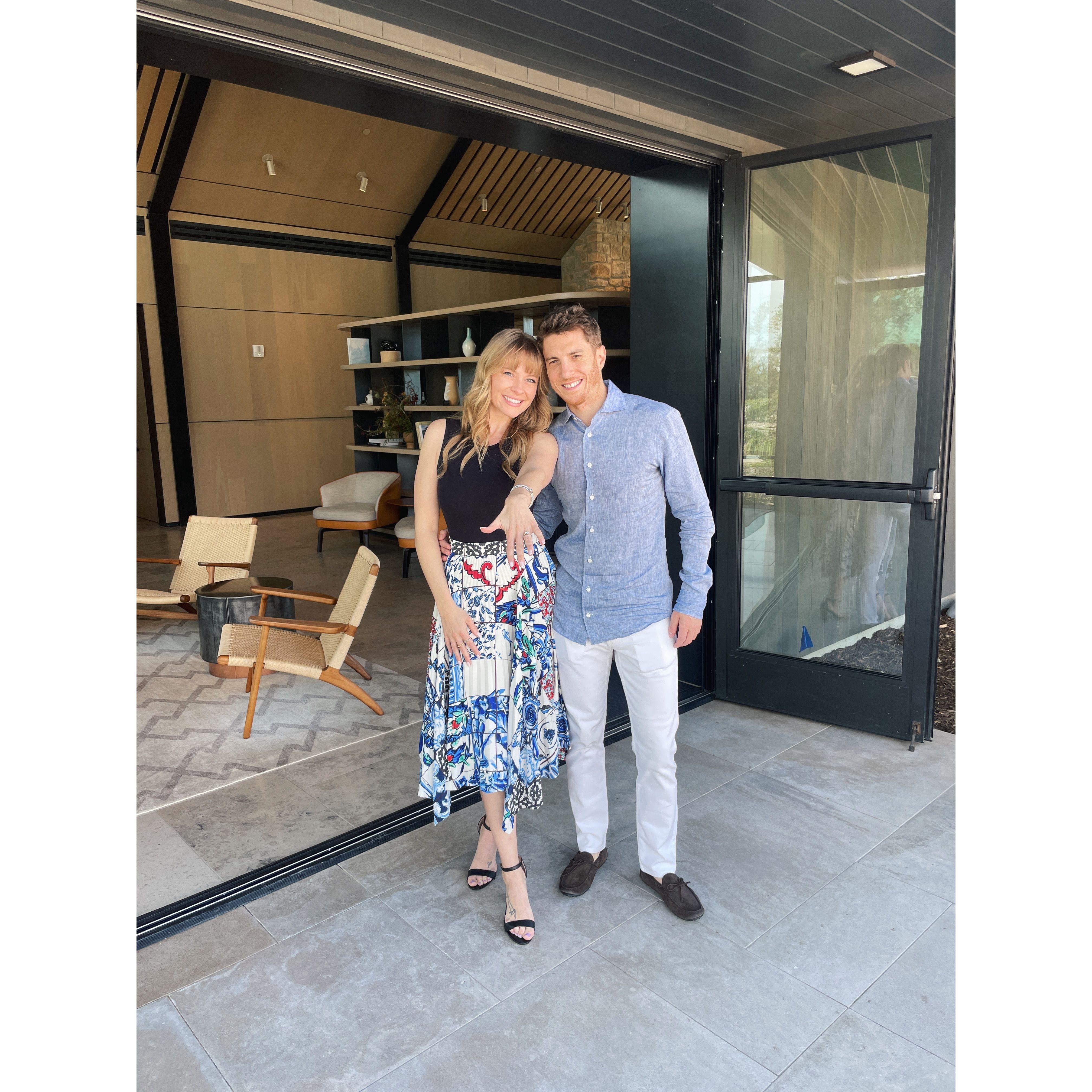Our Engagement in Napa Valley, CA