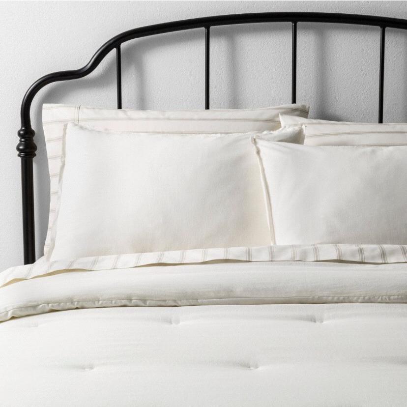 Solid Linen Blend Comforter & Sham Set - Hearth & Hand™ with Magnolia