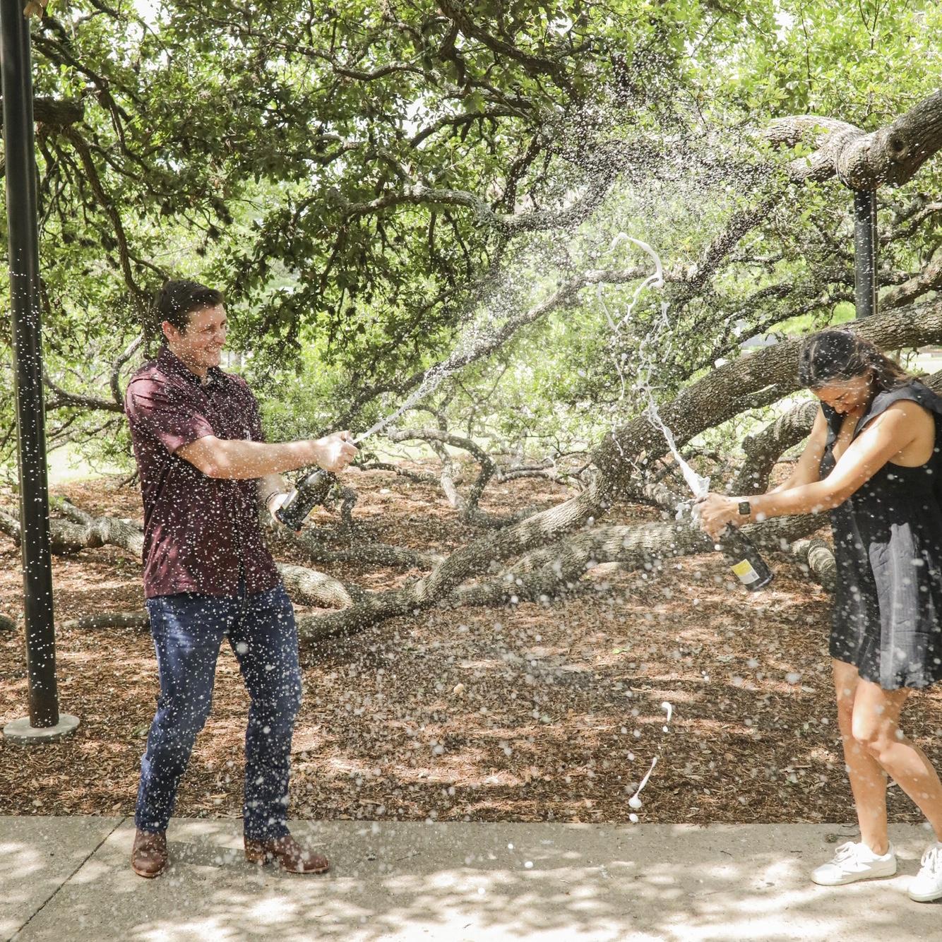 The one where we popped the bubbly! ๐พ