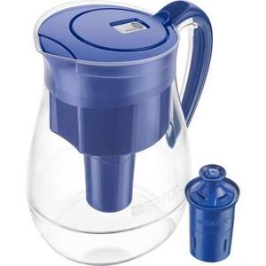 Brita Monterey 10 Cup BPA Free Water Pitcher With 1 Longlast Filter - Blue