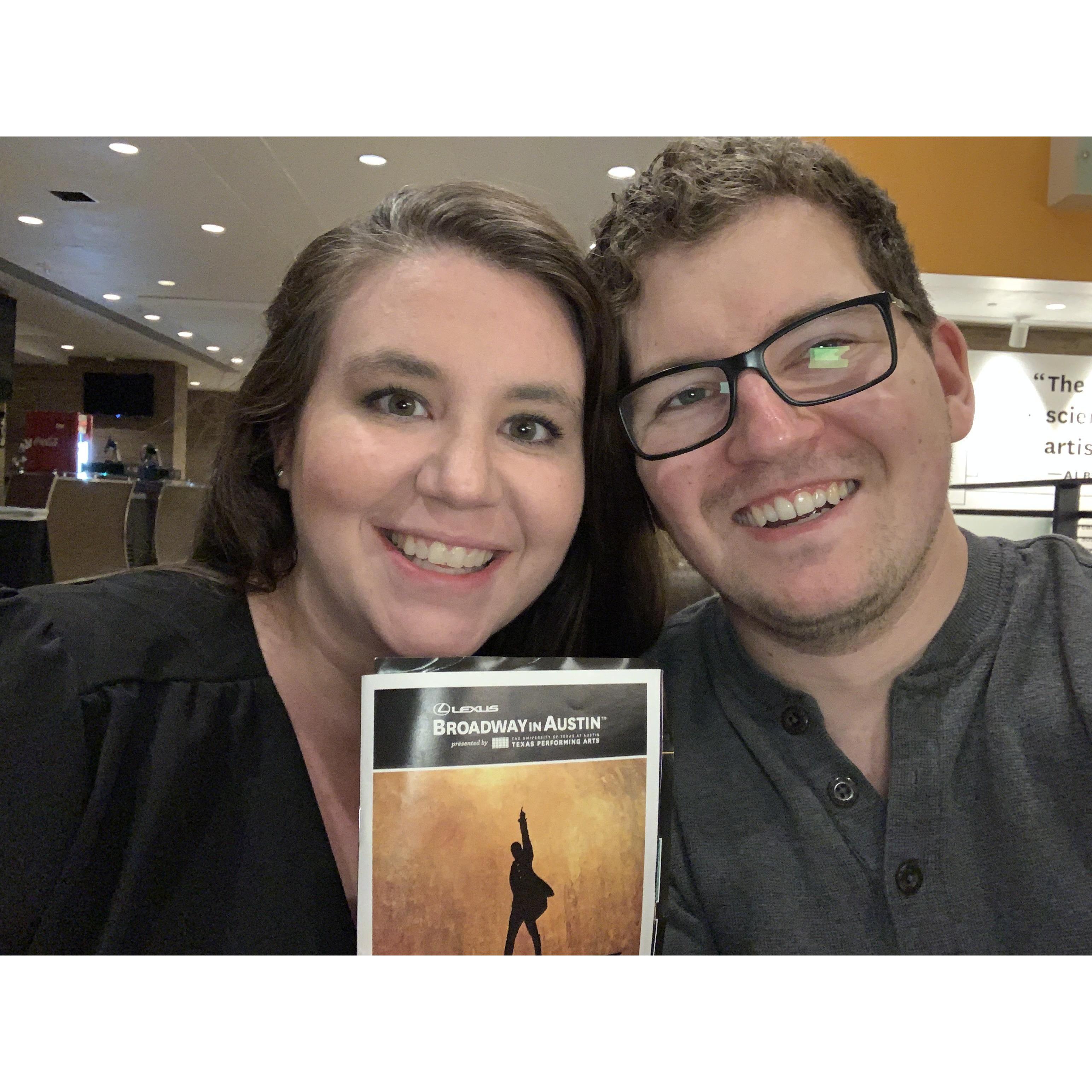 We didn't miss our shot to see Hamilton when it came to Austin.