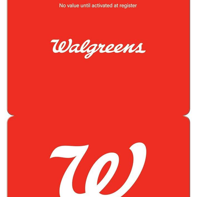 Walgreens Gift Card