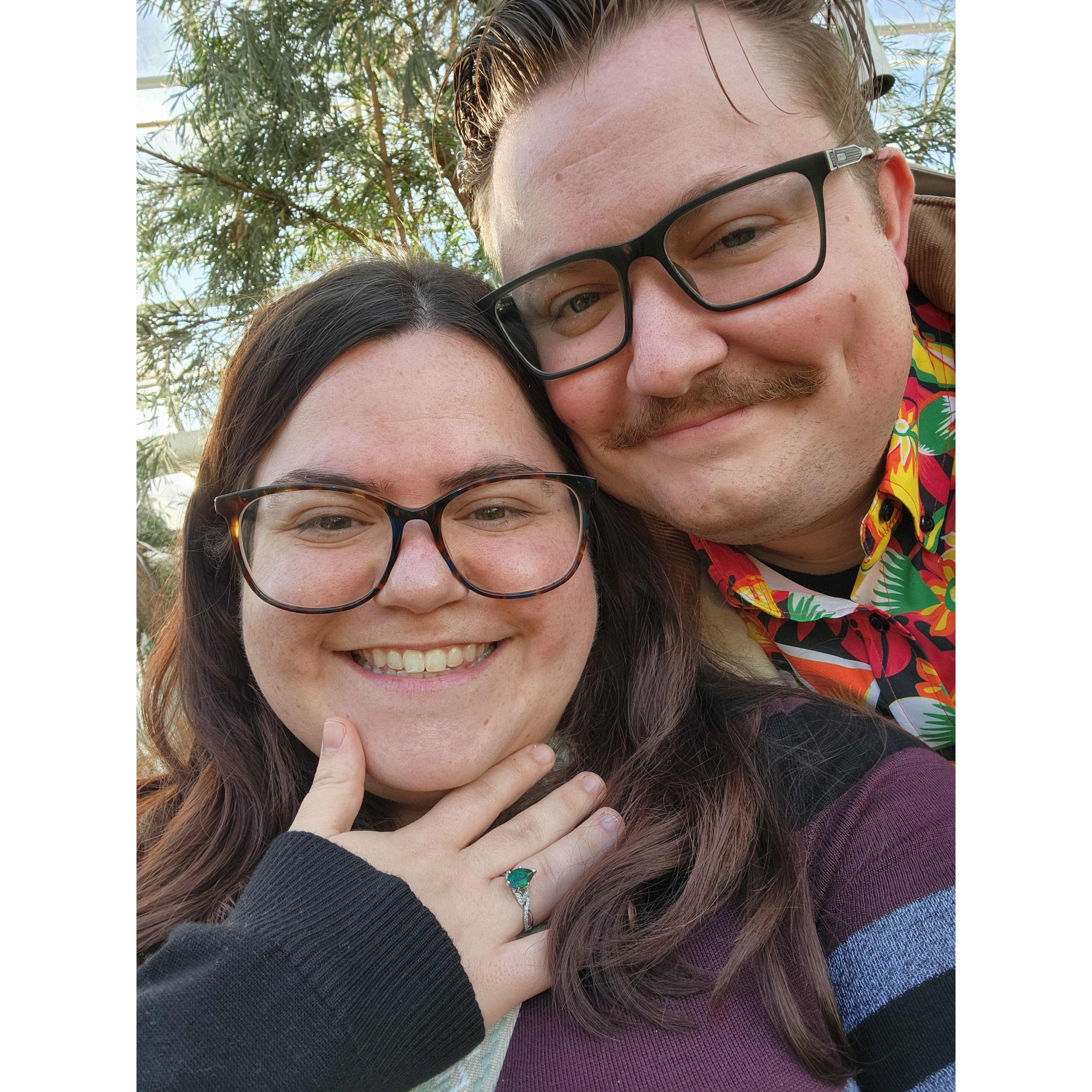 We got Engaged!!