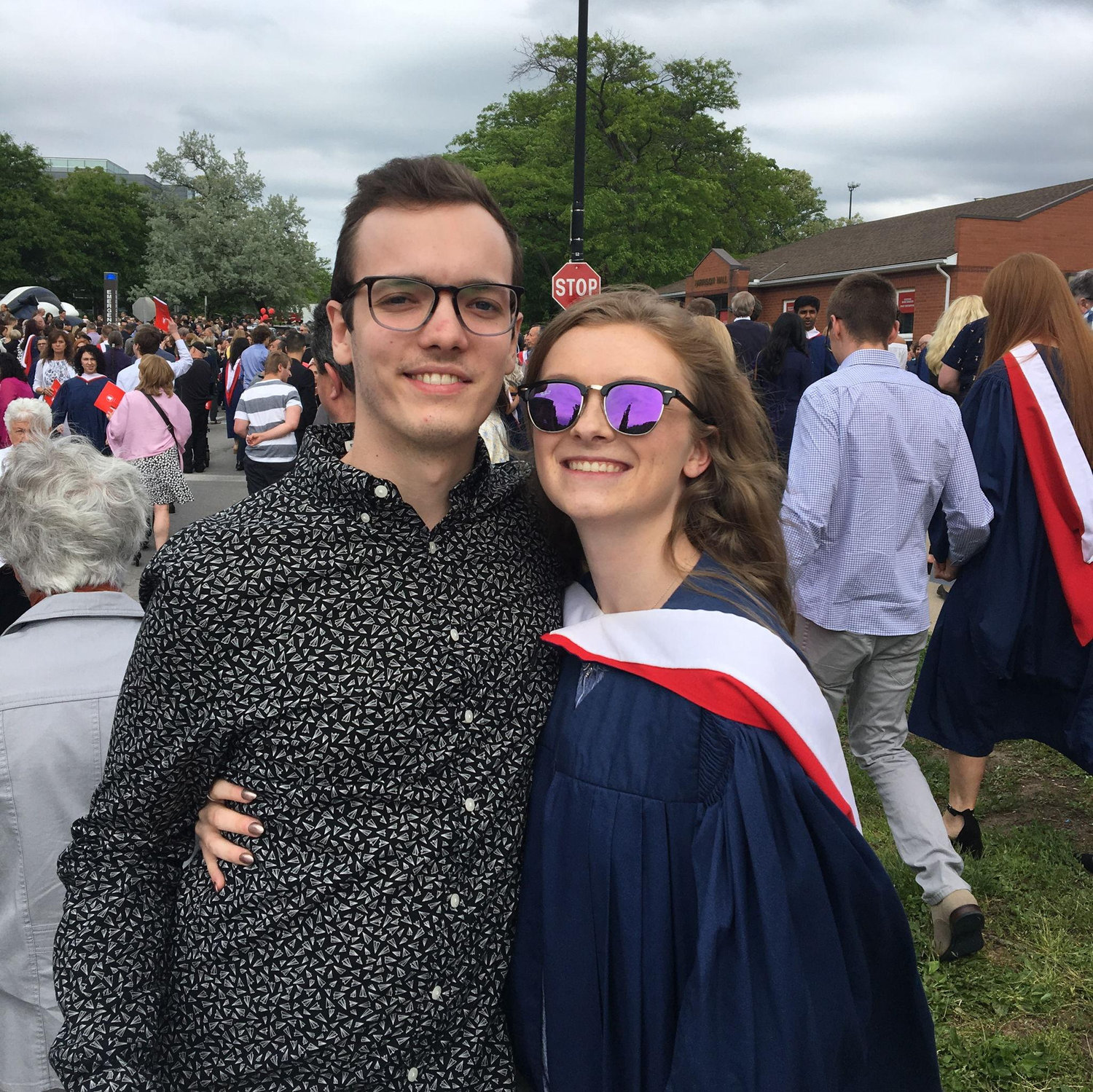 Survived long distance and gained a degree
