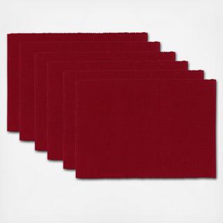 Rectangular Woven Placemat, Set of 6
