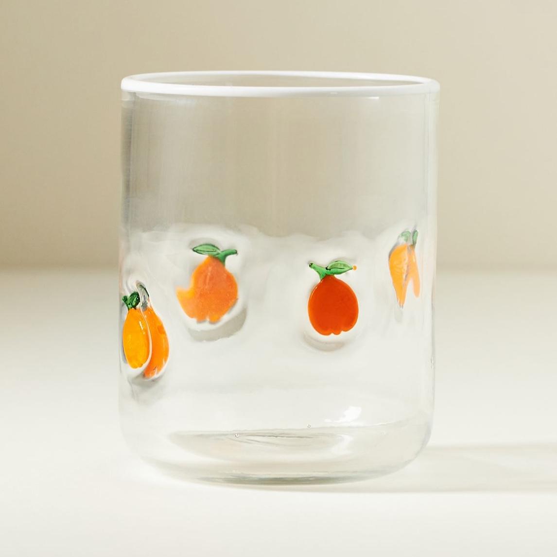 Icon Juice Glass Oranges