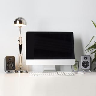 Powered Desktop Speakers with Built-in USB DAC