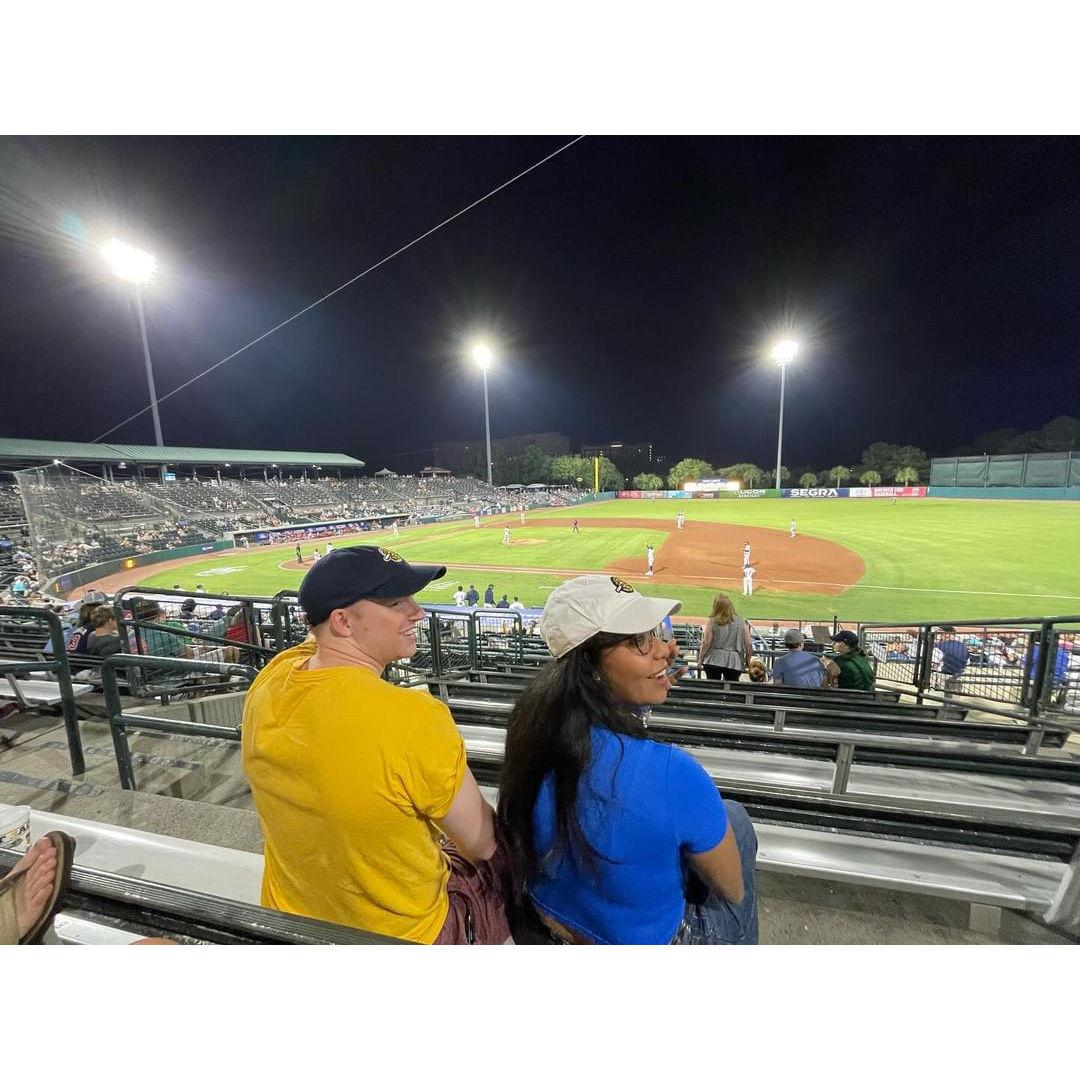 We love going to the Riverdogs game!!
