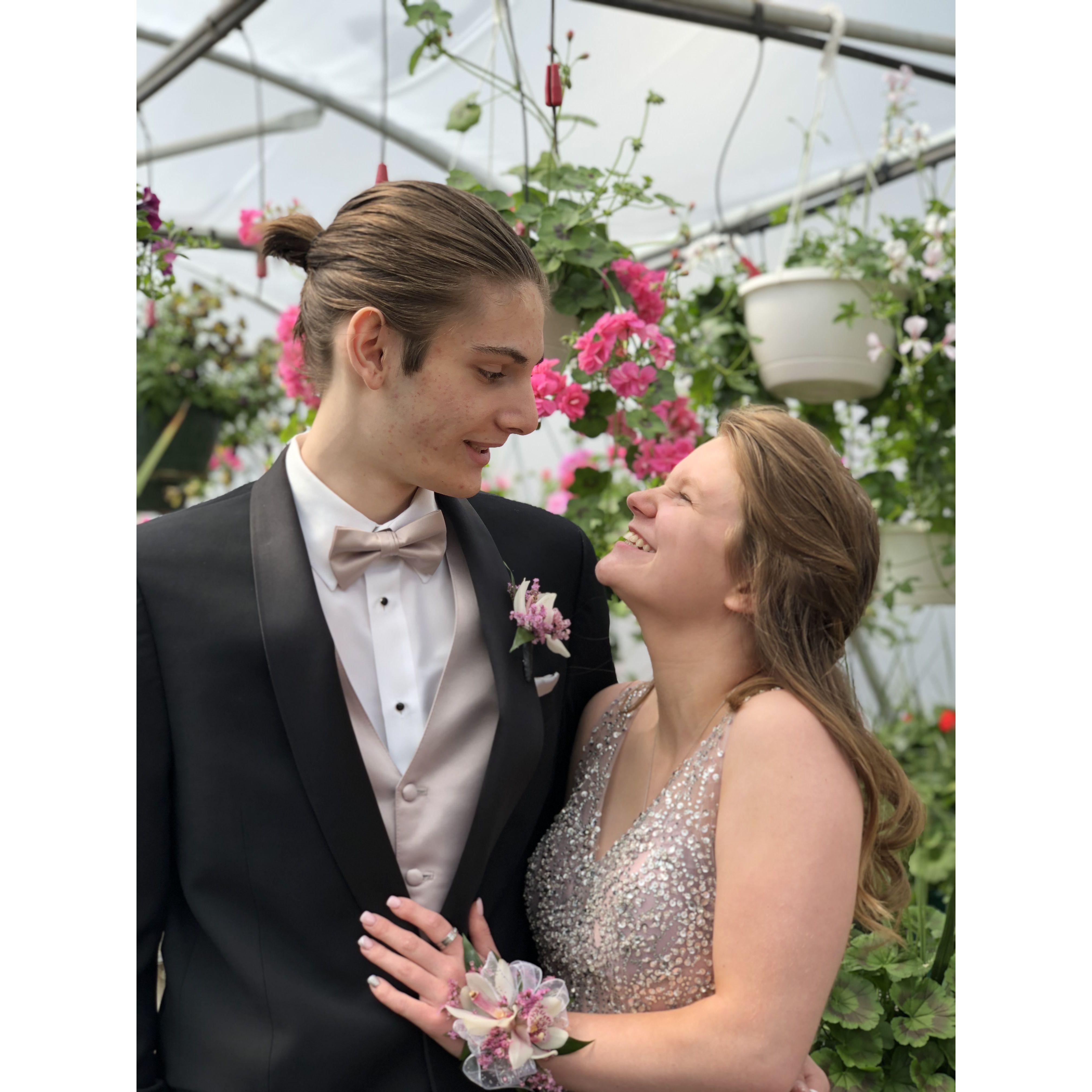 The only prom we were able to go to