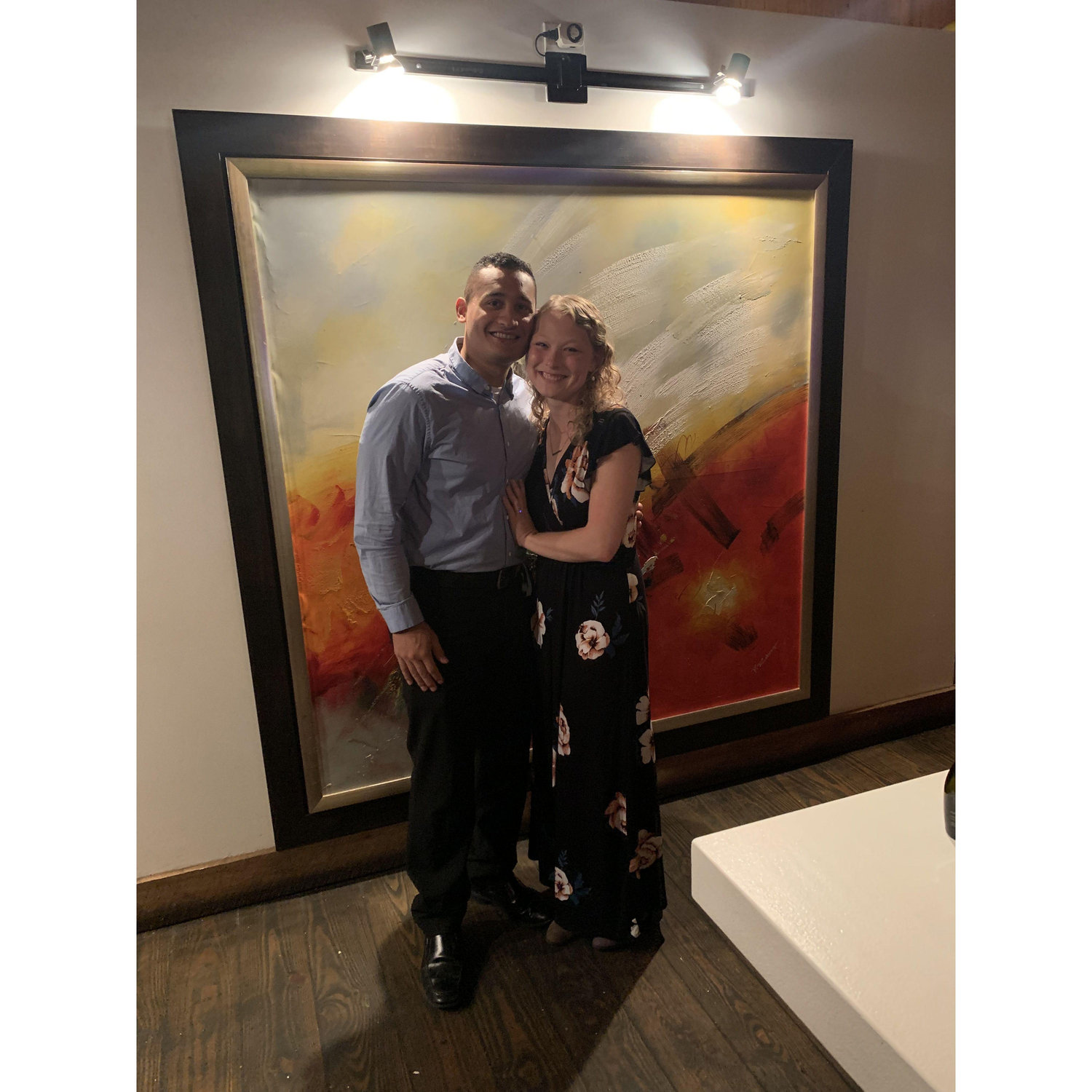 The night we said yes to forever!