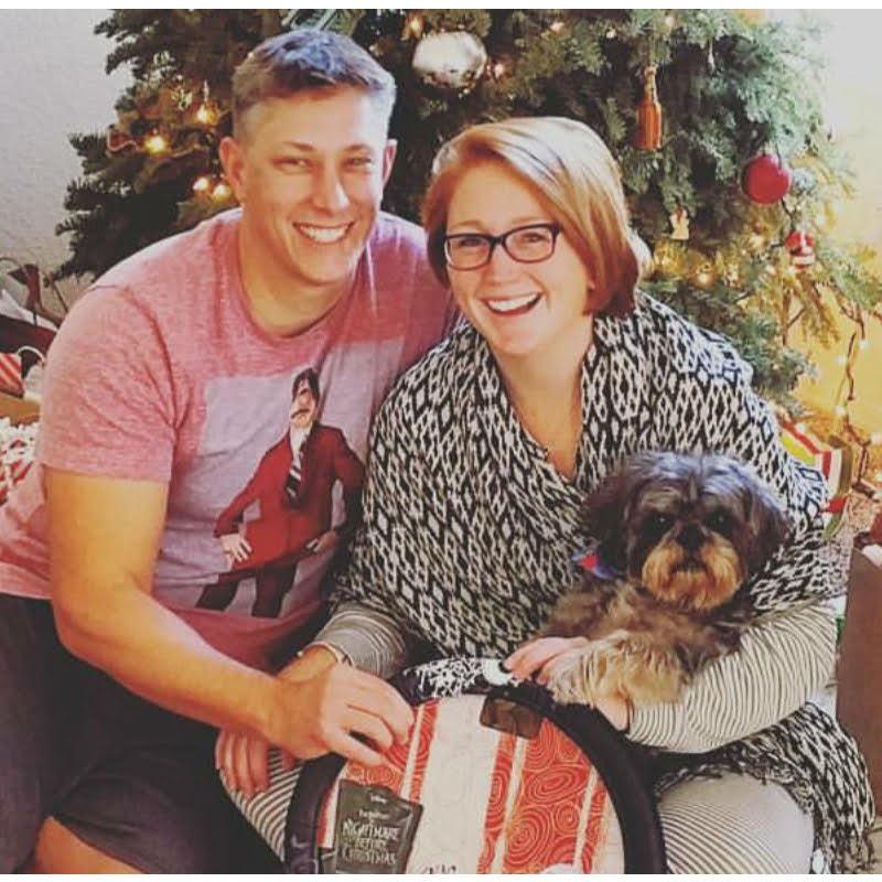 Our first Christmas with Jeff!