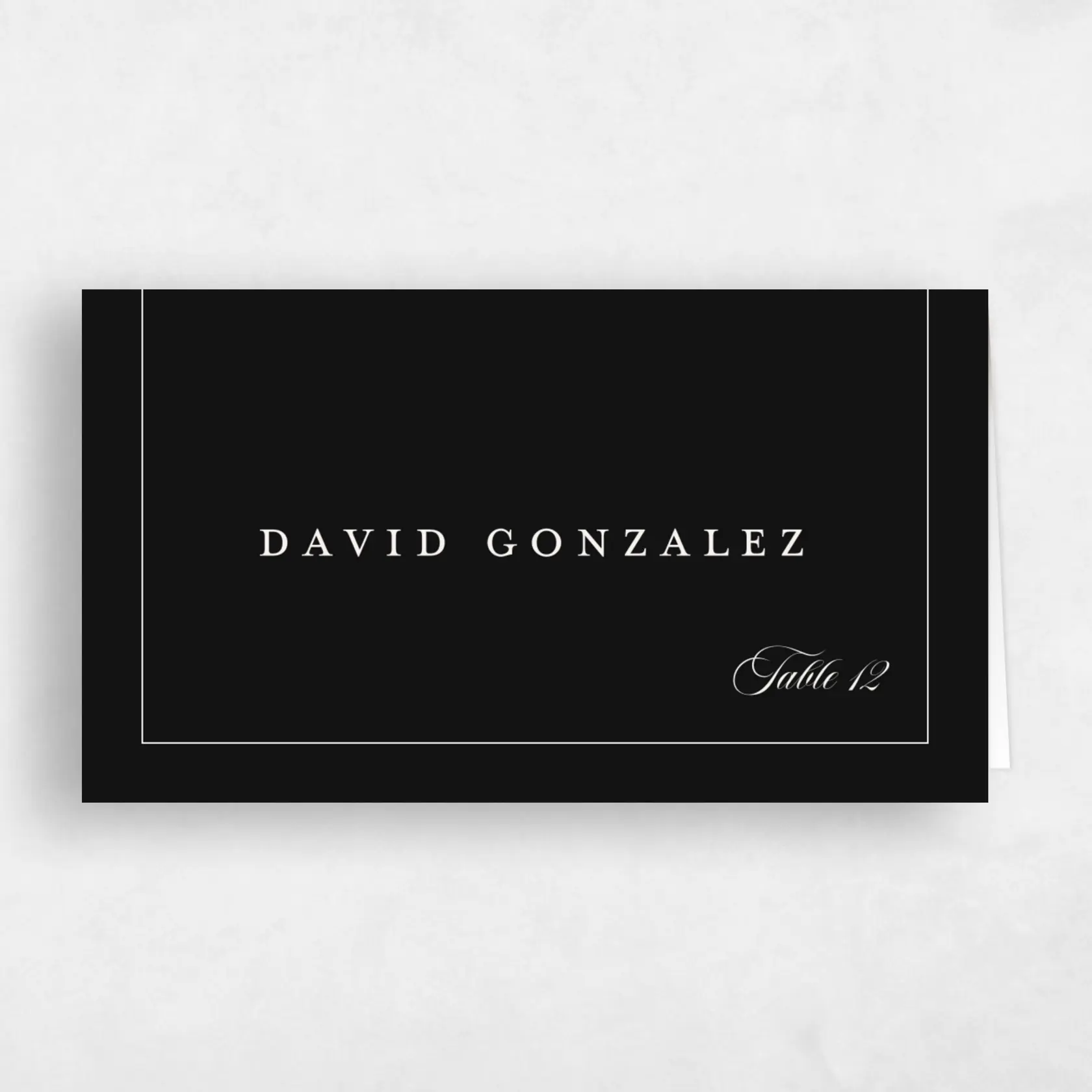 Place Card - Ivoire preview