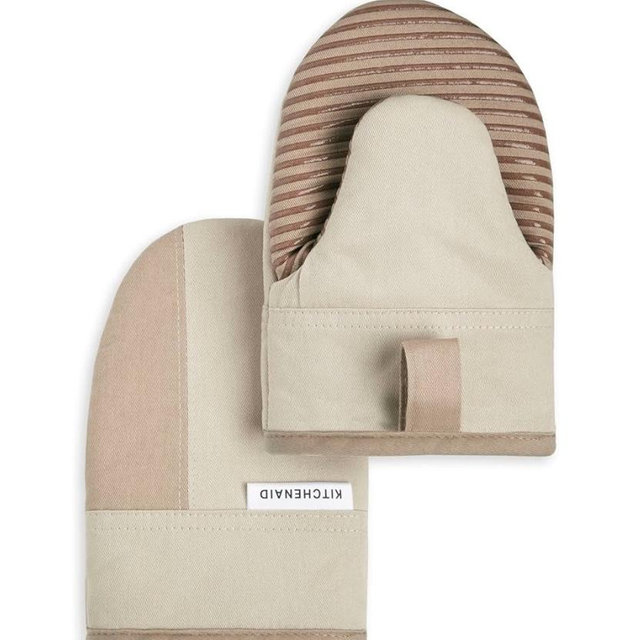 Oven Mitt Set | Milkshake/Beige Color