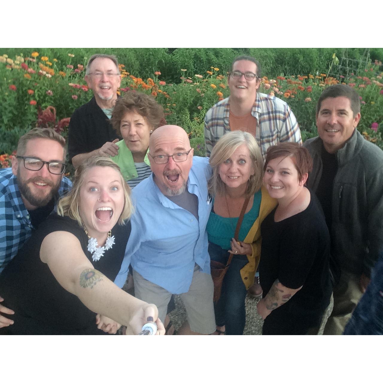 Family Vacation to Jamie and Courtney's wedding!